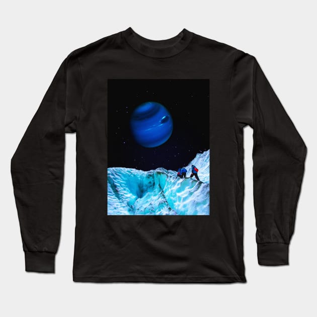 Ice Hiking Long Sleeve T-Shirt by jessgaspar